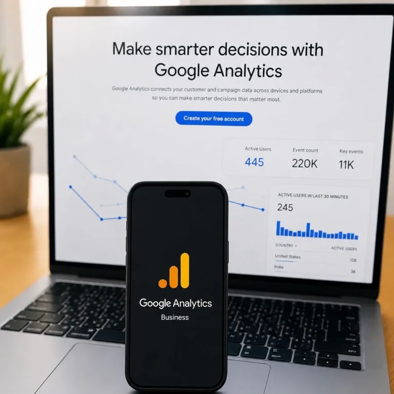Veebianalüütika Google Analyticsiga sülearvutis ja mobiilis